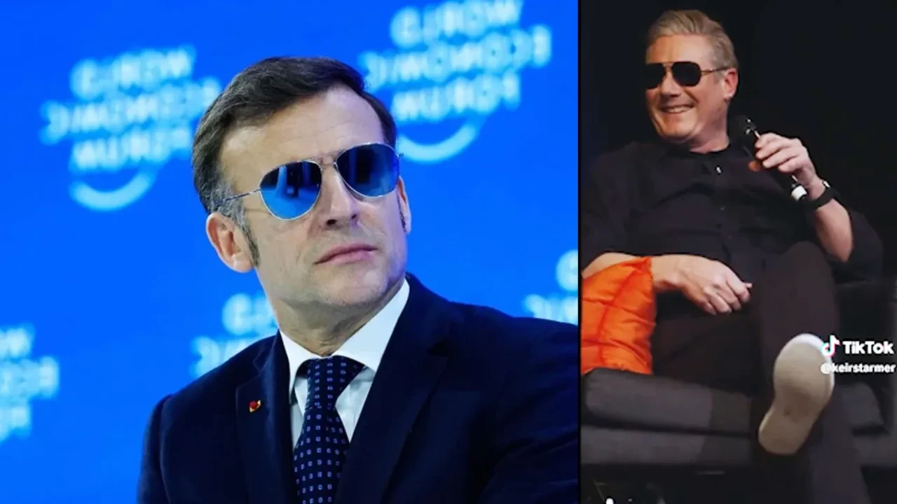 İngiltere Başbakanı Starmer, 'gözlüklü Macron' ile dalga geçti