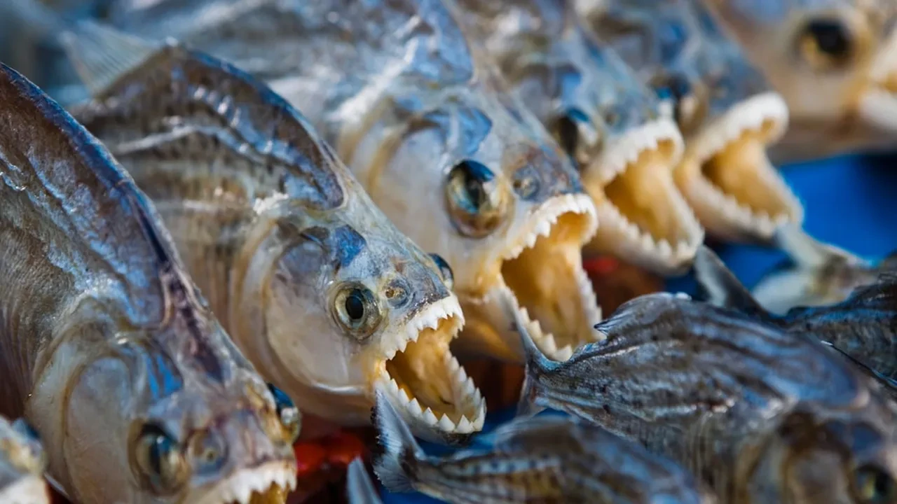Strese giren piranalar insanlara saldırdı: En az 10 kişi yaralandı