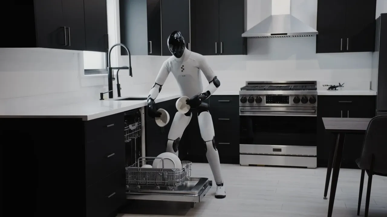 Bulaşık makinesini kendi doldurup boşaltabilen robot: Helix 02 tanıtıldı