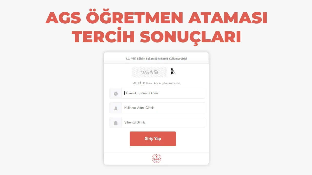 AGS 10 bin öğretmen ataması sonuçları 2026! MEB AGS öğretmen ataması tercih (yerleştirme) sonuçları açıklandı mı?