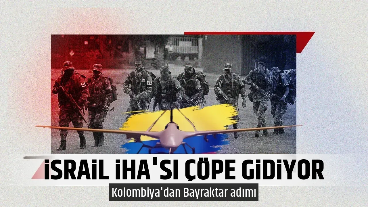 İSRAİL İHA'SI ÇÖPE GİDİYOR