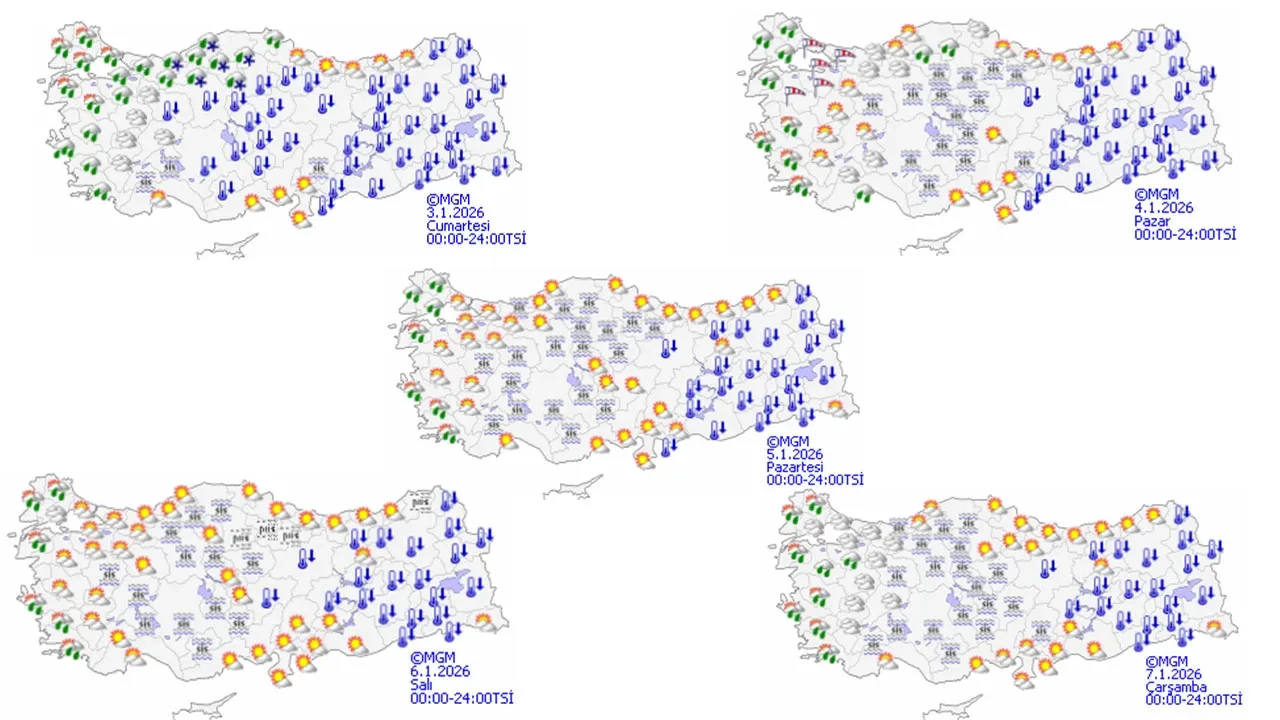 Hafta sonu planı olanlar şiddetli fırtınaya dikkat! Meteoroloji'den turuncu ve sarı kodlu alarm