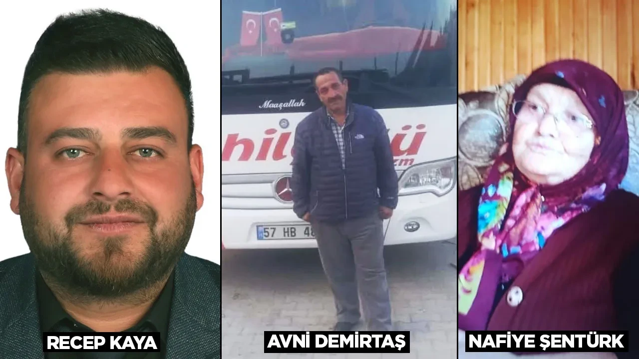 Sinop'ta korkunç kaza: 3 ölü, 2 yaralı