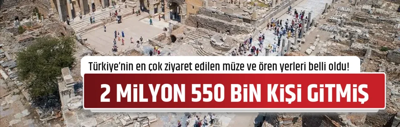 2 MİLYON 550 BİN KİŞİ GİTMİŞ