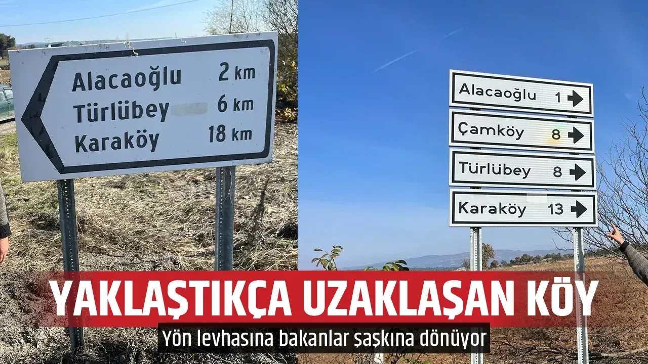 YAKLAŞTIKÇA UZAKLAŞAN KÖY