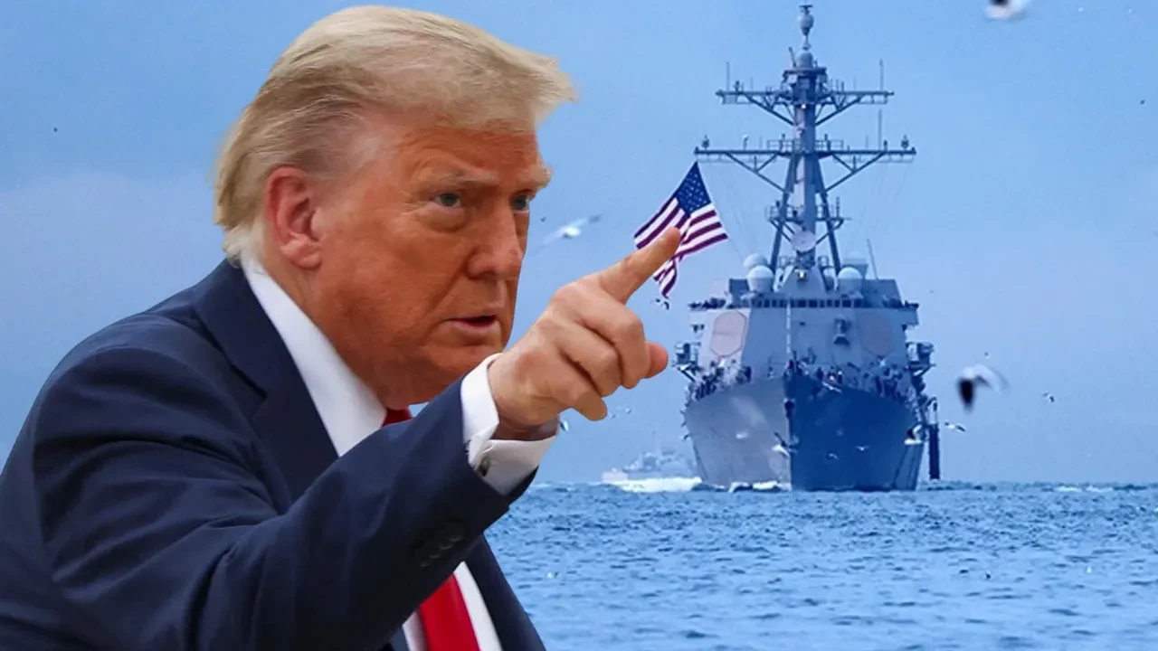 Trump'tan yeni tehdit: Büyük bir filomuz İran'a doğru gidiyor 