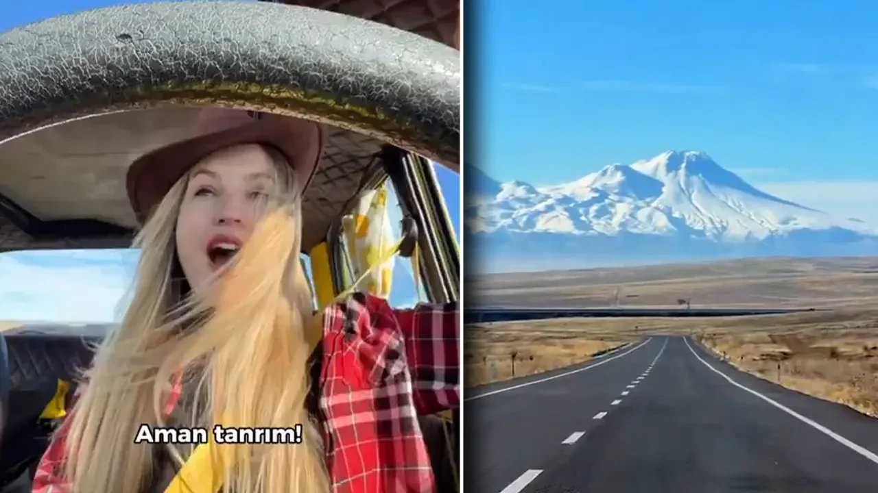 Yabancı fenomen Türkiye'deki en güzel yolu paylaştı! Manzara karşısında ağzı açık kaldı
