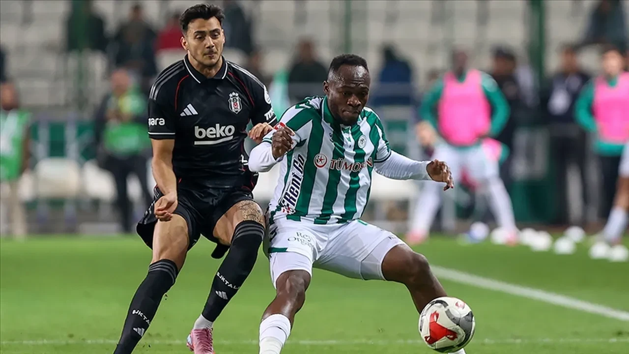 Beşiktaş sahasında Konyaspor'u ağırlıyor! Maç öncesi muhtemel 11'ler