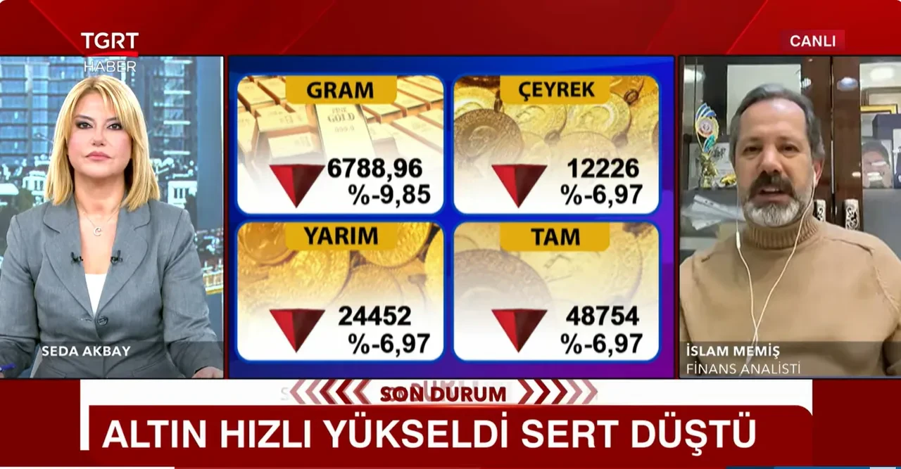 Elinde altın olanlar ve borcu olanlar dikkat! İslam Memiş altın yatırımcısına 10 bin lira formülü