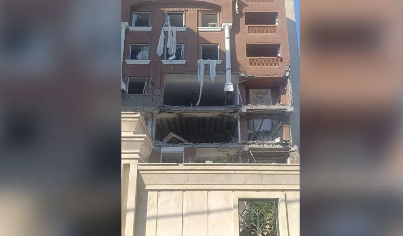 İran'da patlama! Bender Abbas şehrindeki bir bina havaya uçtu