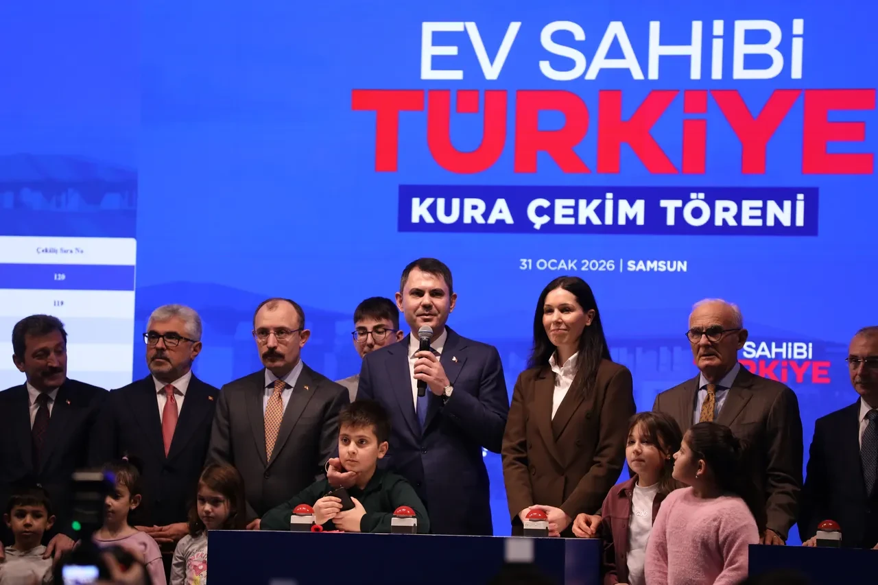 TOKİ Samsun hak sahibi kuraları çekildi: Bakan Kurum'dan kritik açıklamalar