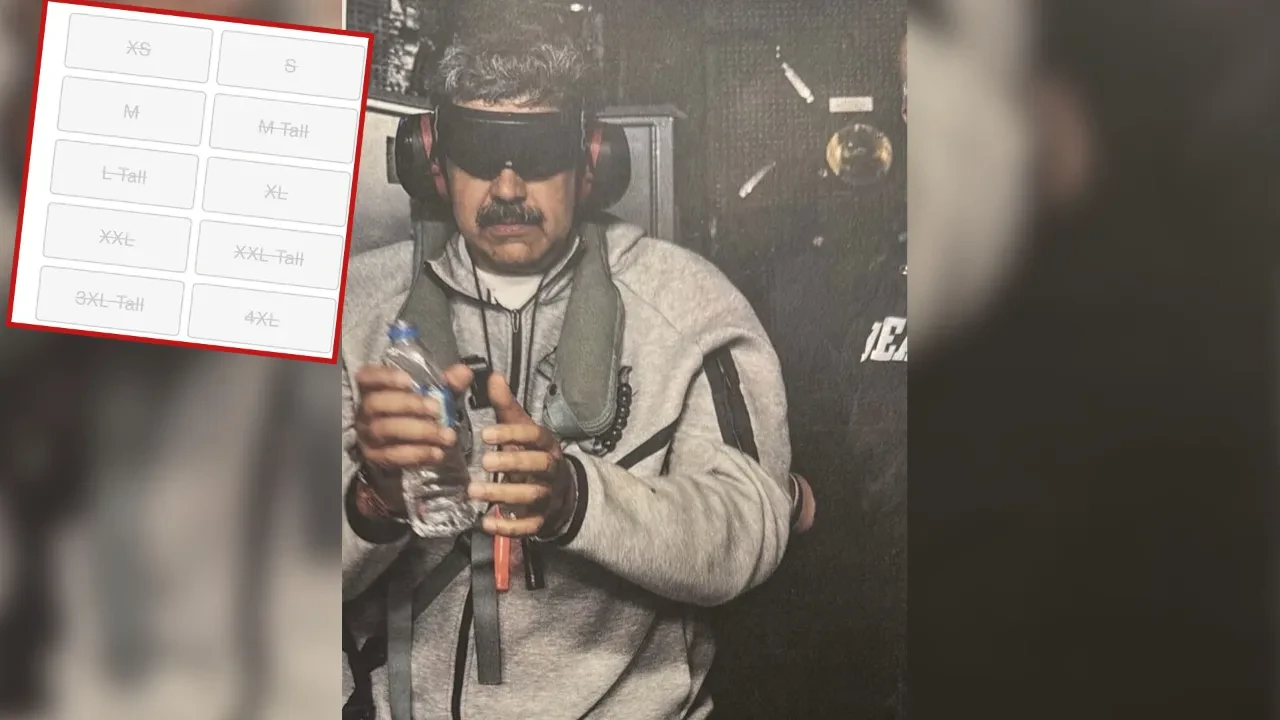 Kaçırılan Maduro'nun fotoğrafı tüketim çılgınlığına yol açtı! Dünya devi markanın stokları saniyeler içinde tükendi