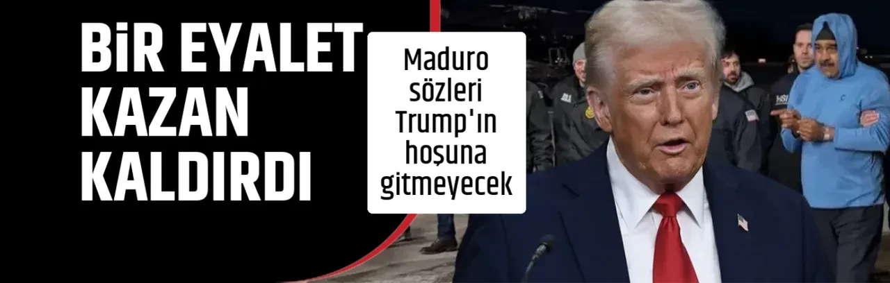 BİR EYALET KAZAN KALDIRDI