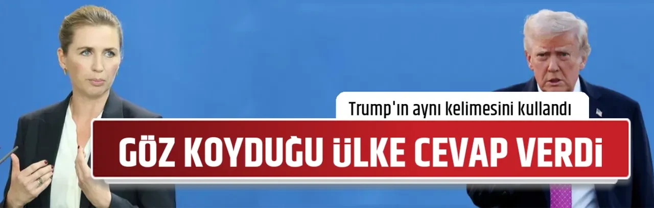 GÖZ KOYDUĞU ÜLKE CEVAP VERDİ