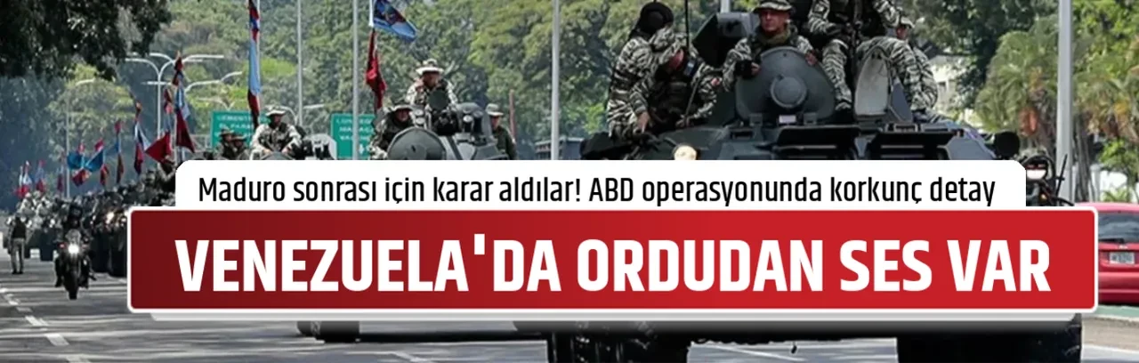 VENEZUELA'DA ORDUDAN SES VAR