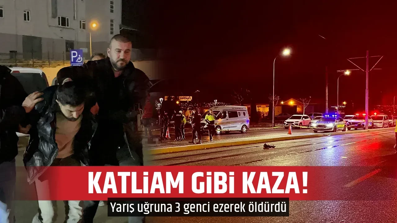 KATLİAM GİBİ KAZA!  