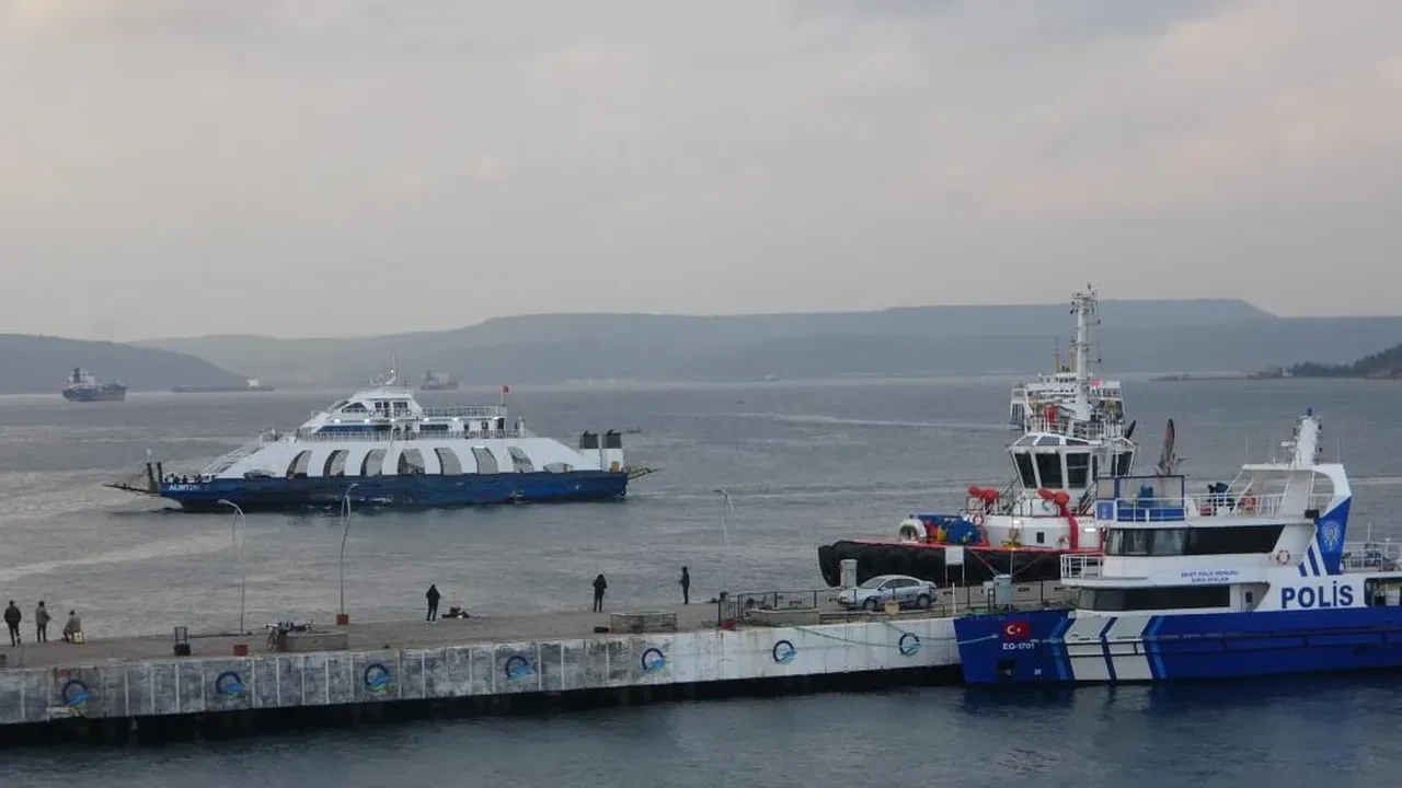 Bozcaada ve Gökçeada hatlarında ulaşım durdu! Tüm seferler iptal