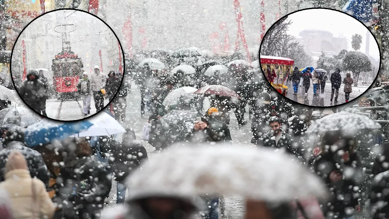 AKOM, İstanbul'a kar yağışı için tarih verdi: Sıcaklık 10 derece birden düşecek