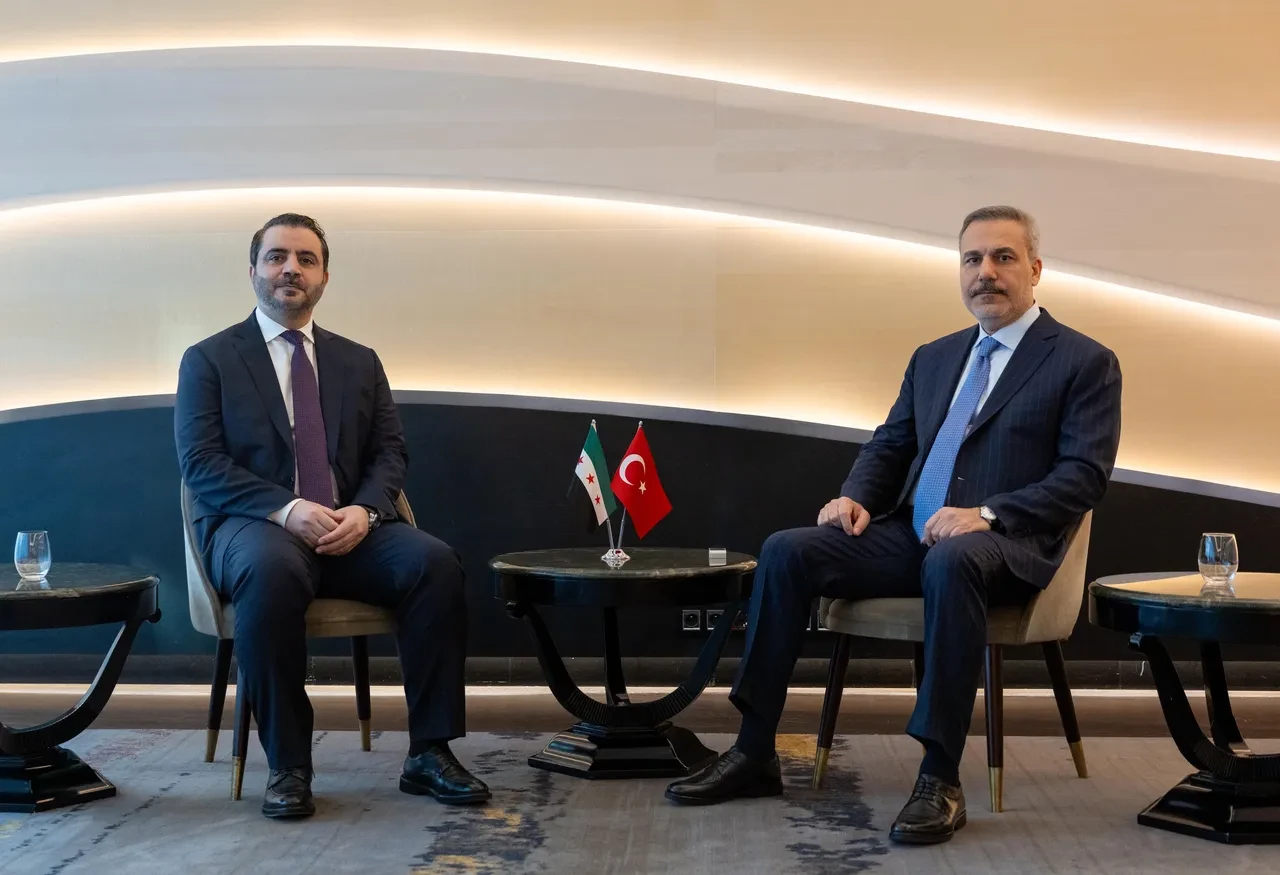 Bakan Fidan'dan kritik temas! Suriyeli mevkidaşı Şeybani ile görüştü