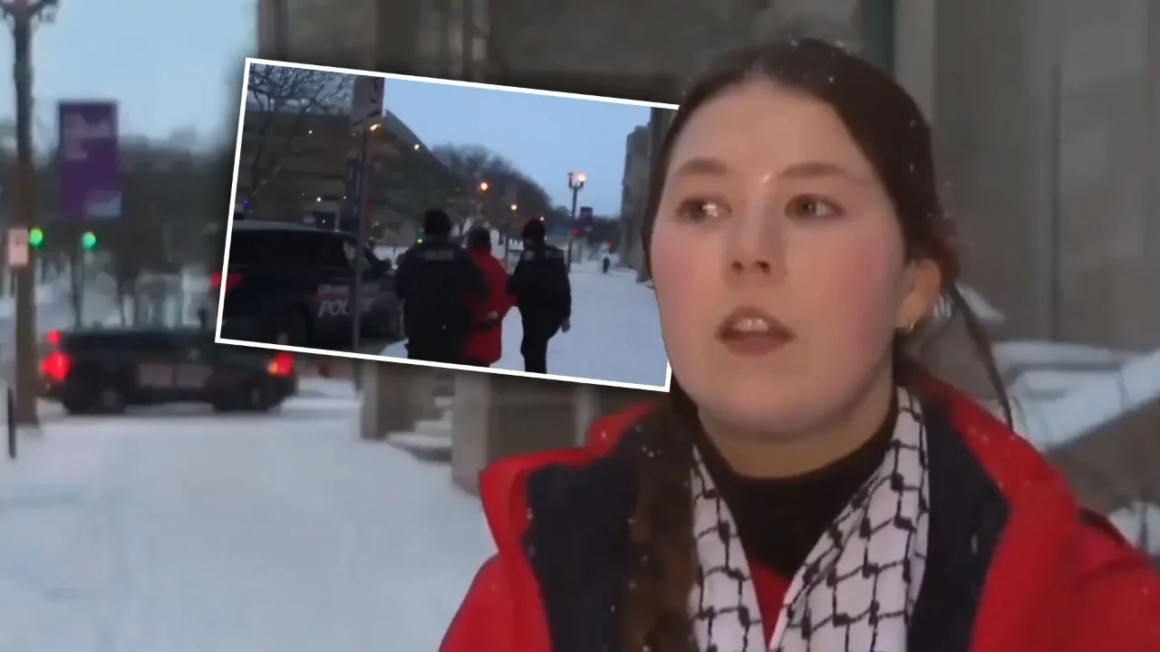 Canlı yayında Trump'ın Venezuela operasyonunu eleştirdi! Saniyeler sonra gözaltına alındı