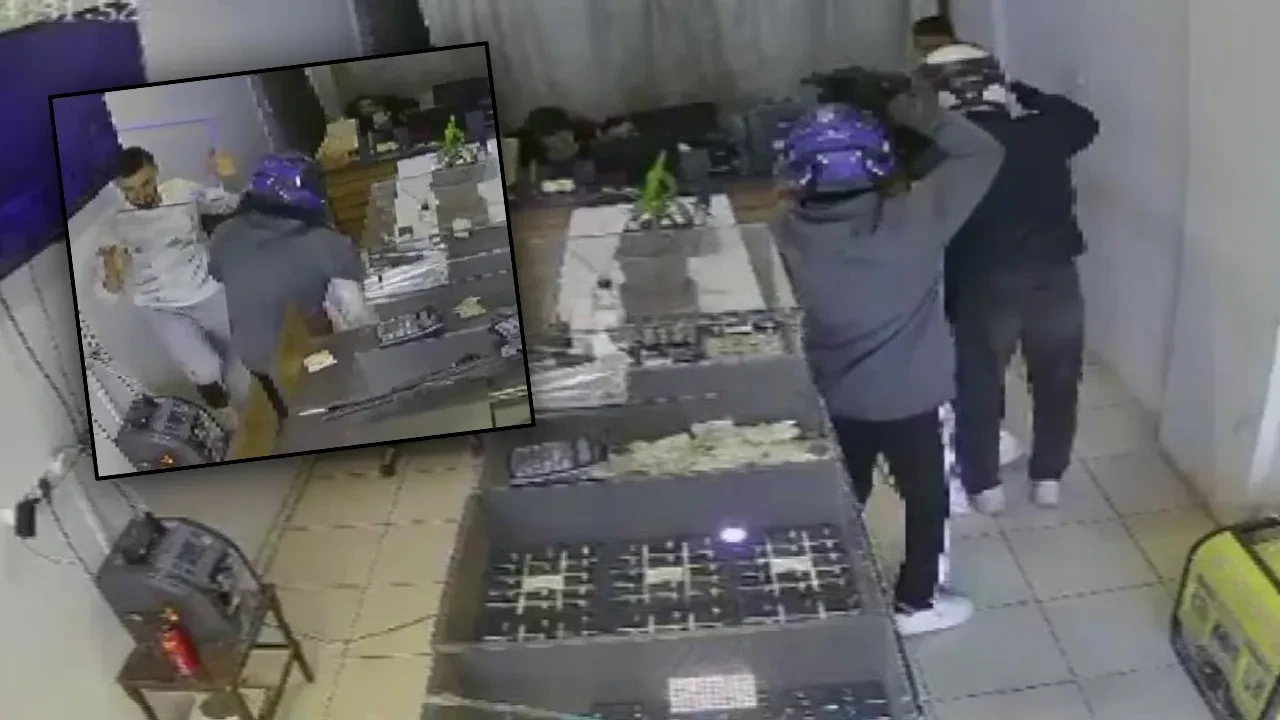 3 dakikada 22 milyonluk vurgun! Film sahnesini aratmayan soygun kamerada