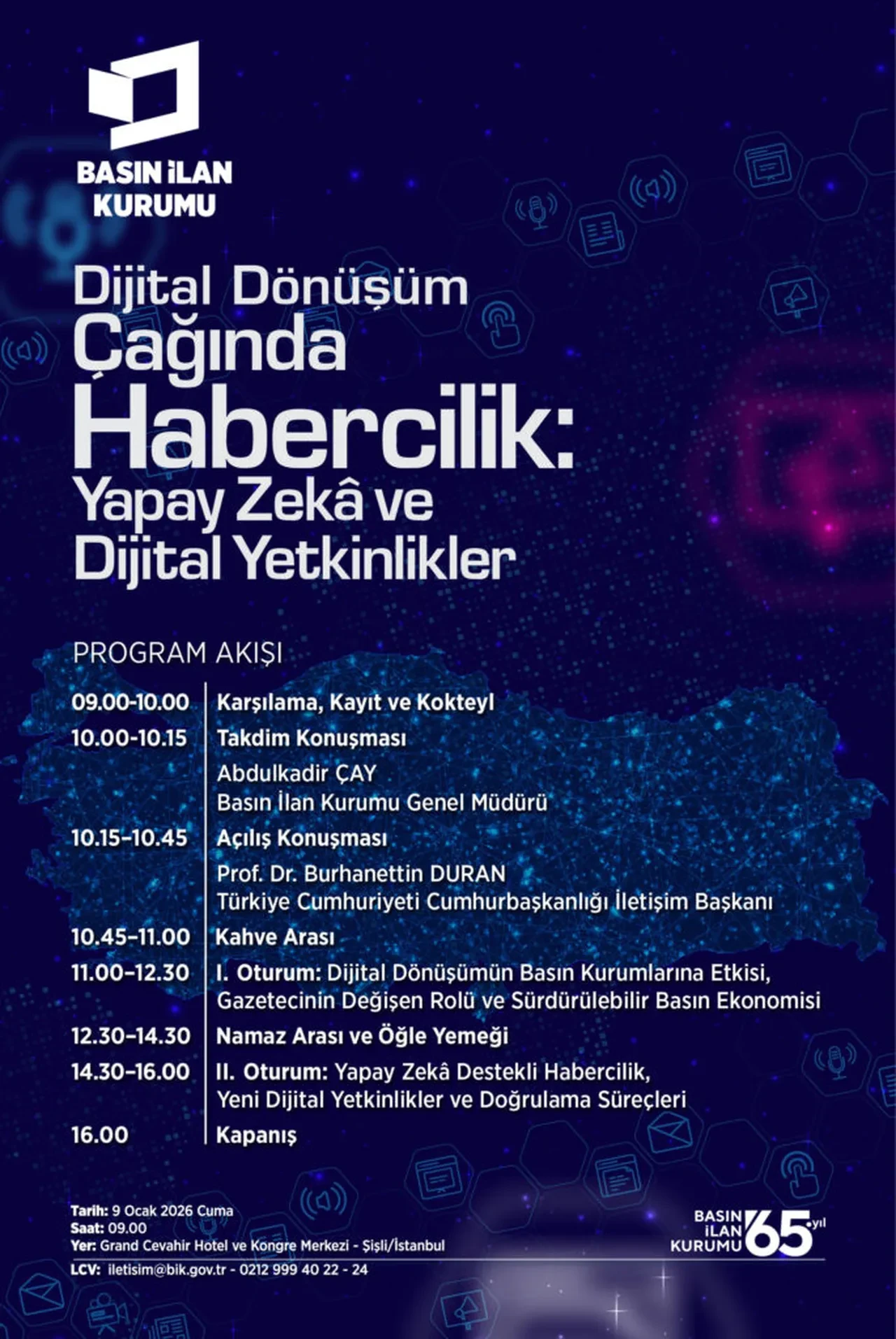 Dijital çağda habercilik: Basın İlan Kurumu haberciliğin geleceğini ele alıyor