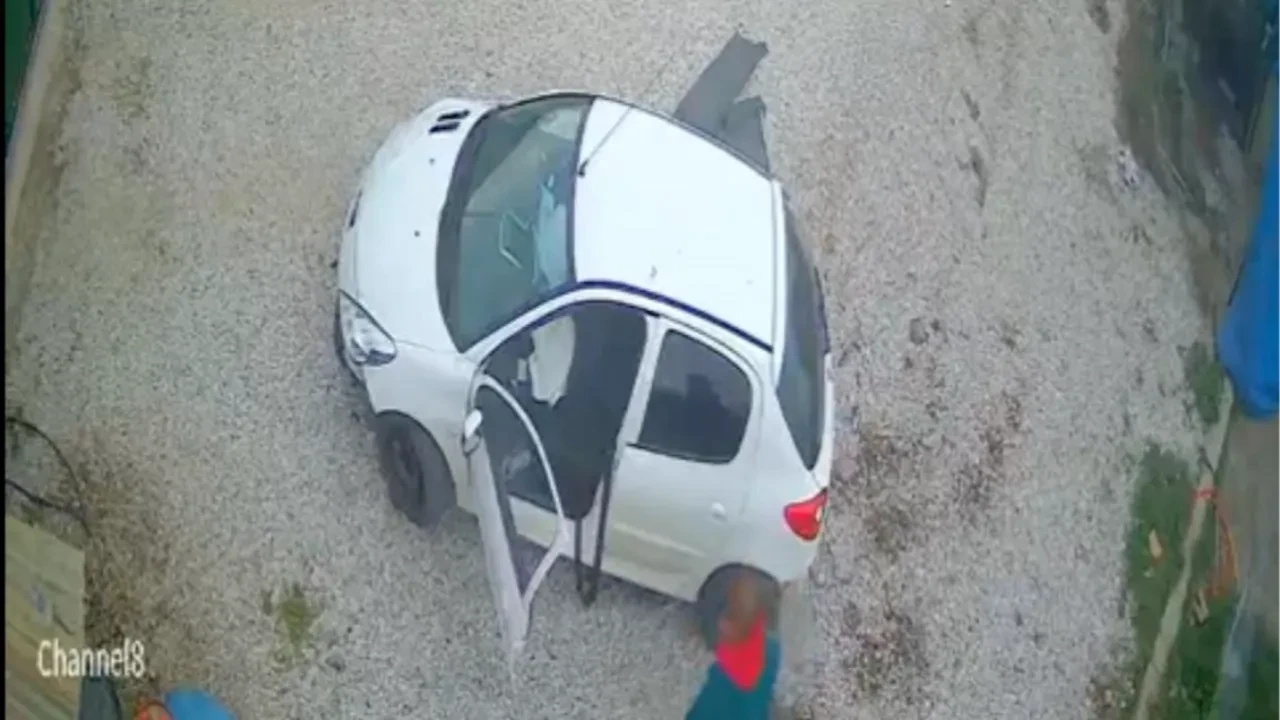 Direksiyon hakimiyetini kaybetti, ölümden böyle döndü! O anlar kamerada