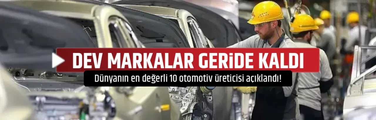 DEV MARKALAR GERİDE KALDI