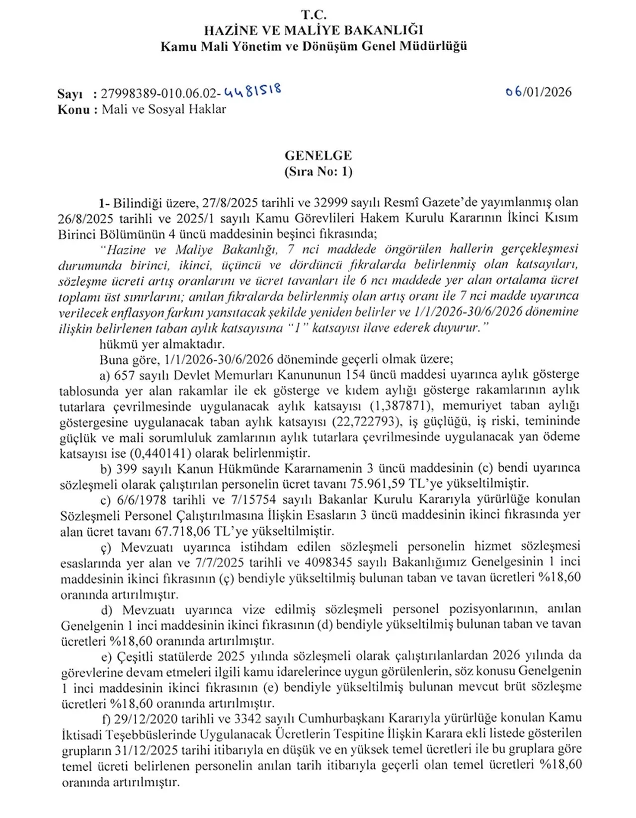 Kıdem tazminatı tavanı 2026! Hazine ve Maliye Bakanlığı açıkladı