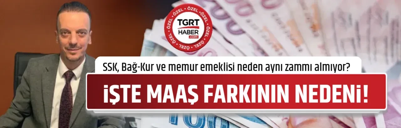 İŞTE MAAŞ FARKININ NEDENİ!