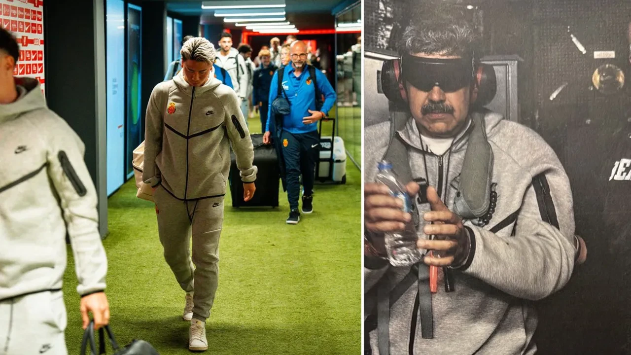 Trump'a Maduro eşofmanıyla tepki! Stadyuma böyle girdiler