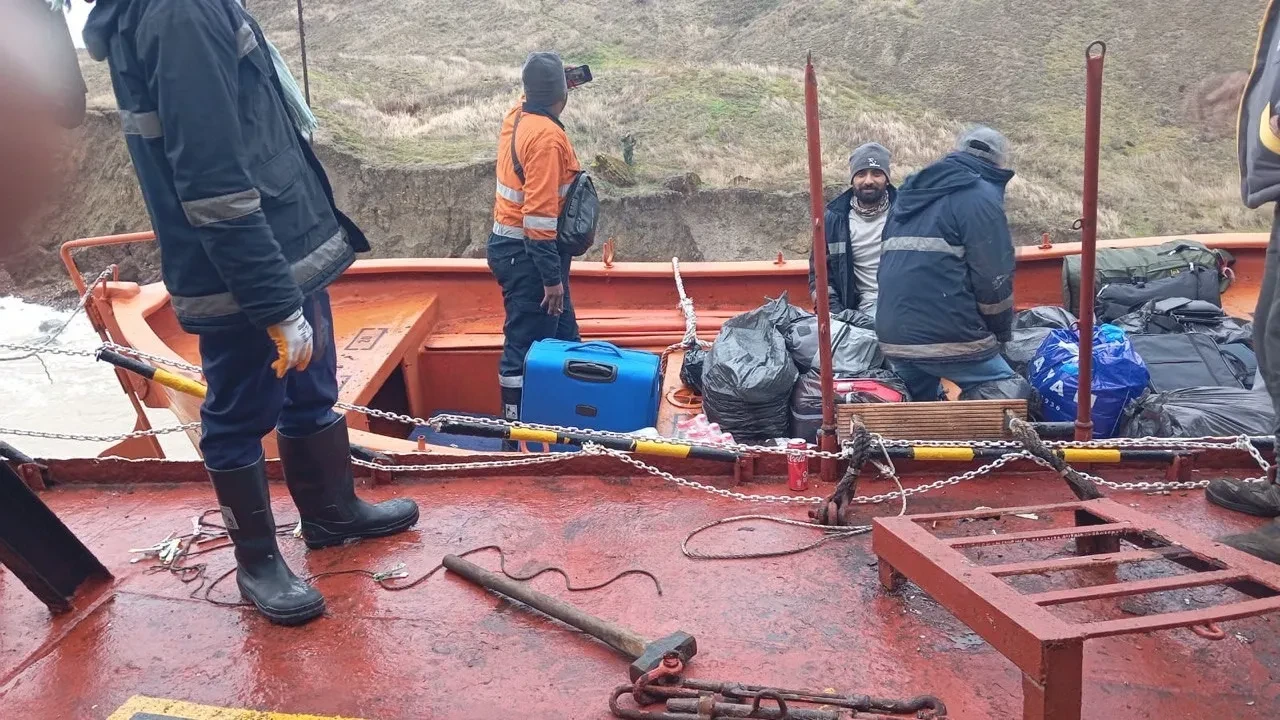 Türk gemisi Kerç Boğazında karaya oturdu! 