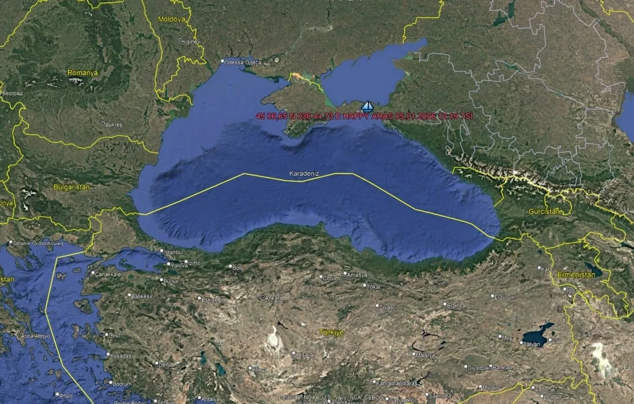  Türk gemisi Kerç Boğazında karaya oturdu! 