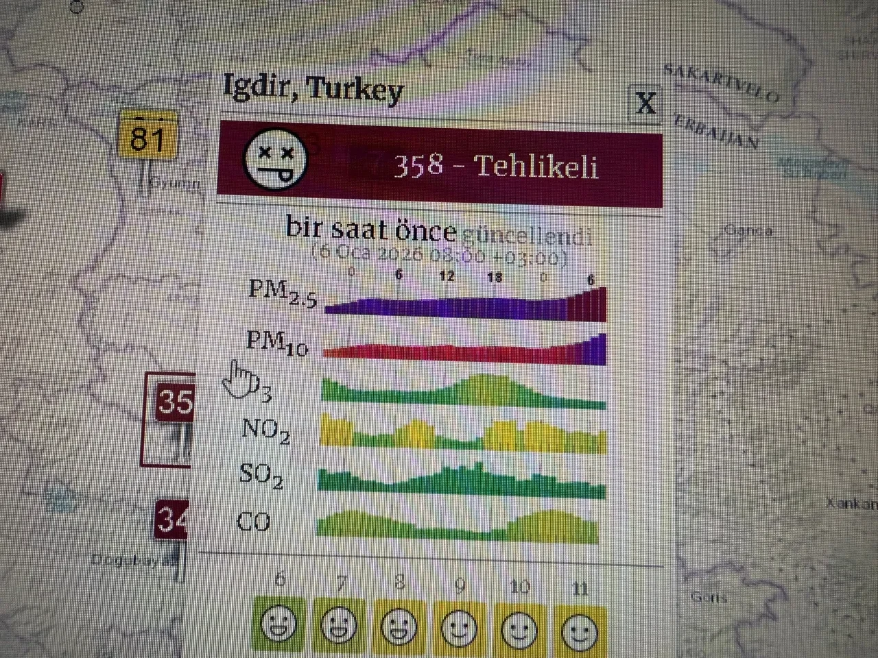 Türkiye'de havası en kirli şehir belli oldu! Veriler "tehlikeli" seviyede