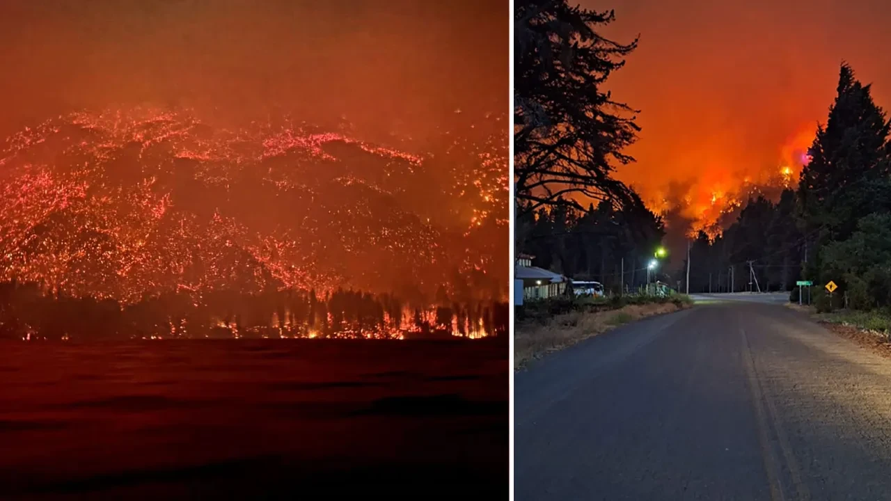 Arjantin'in ciğerleri yanıyor! Patagonya alevlere teslim
