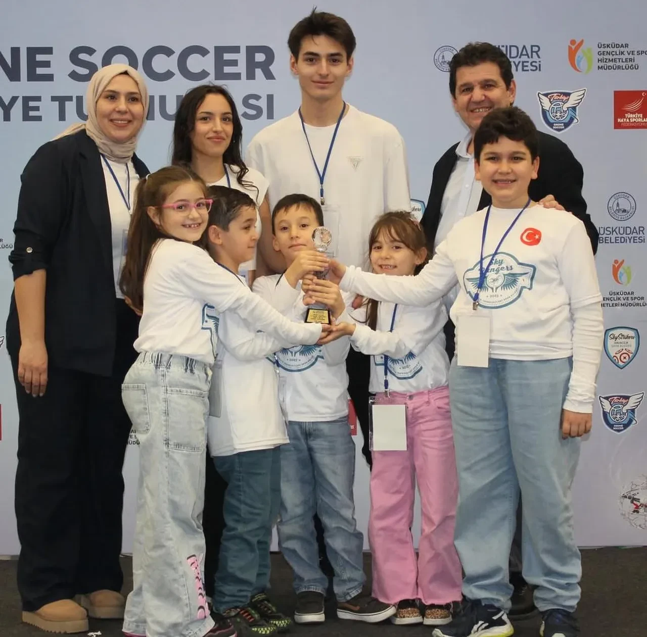 Drone Soccer Türkiye Turnuvası’nda Sky Rangers’tan çifte başarı