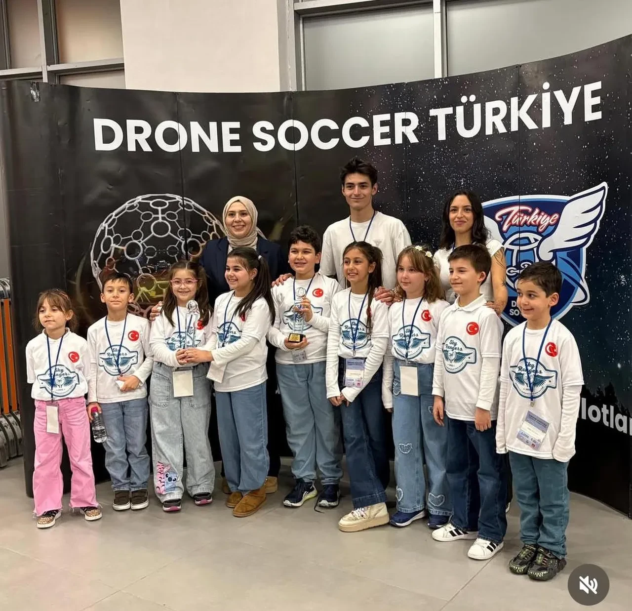 Drone Soccer Türkiye Turnuvası’nda Sky Rangers’tan çifte başarı