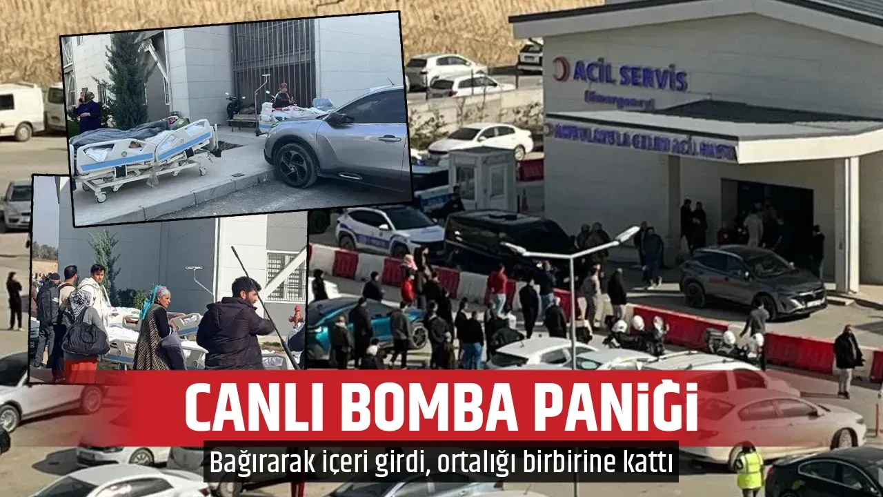 CANLI BOMBA PANİĞİ