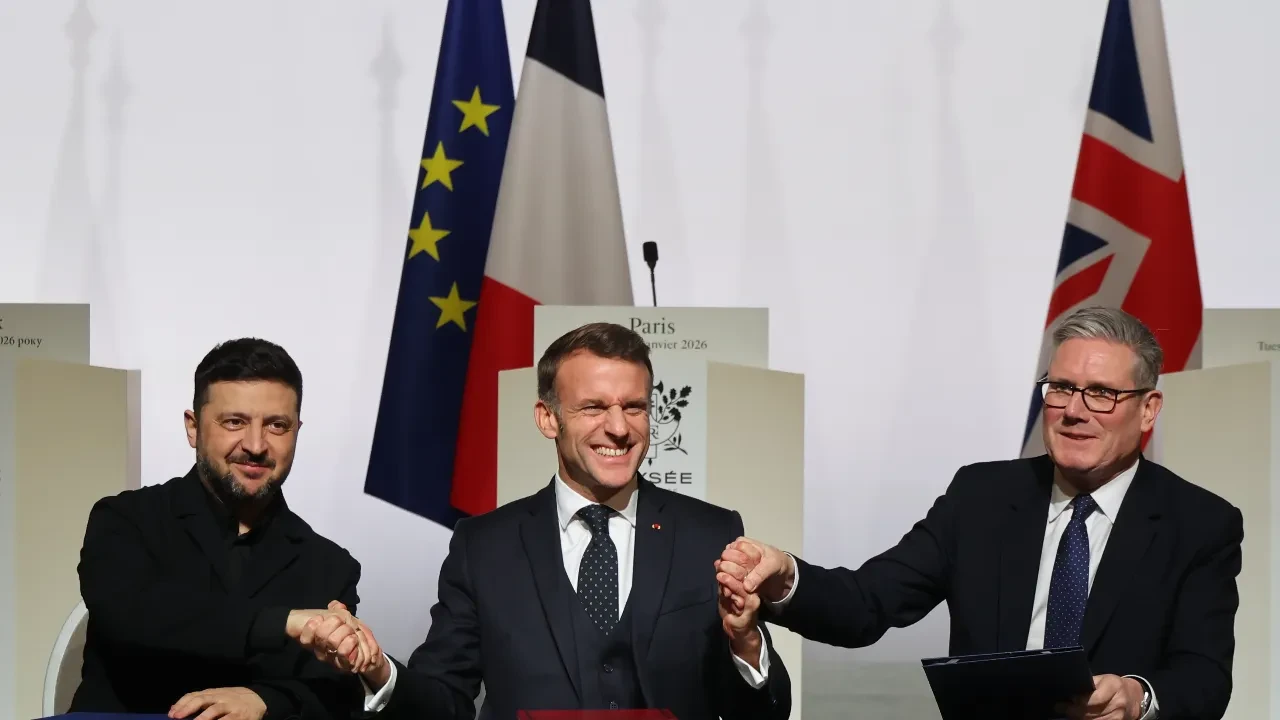 Ukrayna için ortak bildiri! Fransa ve İngiltere'den asker gönderme kararı