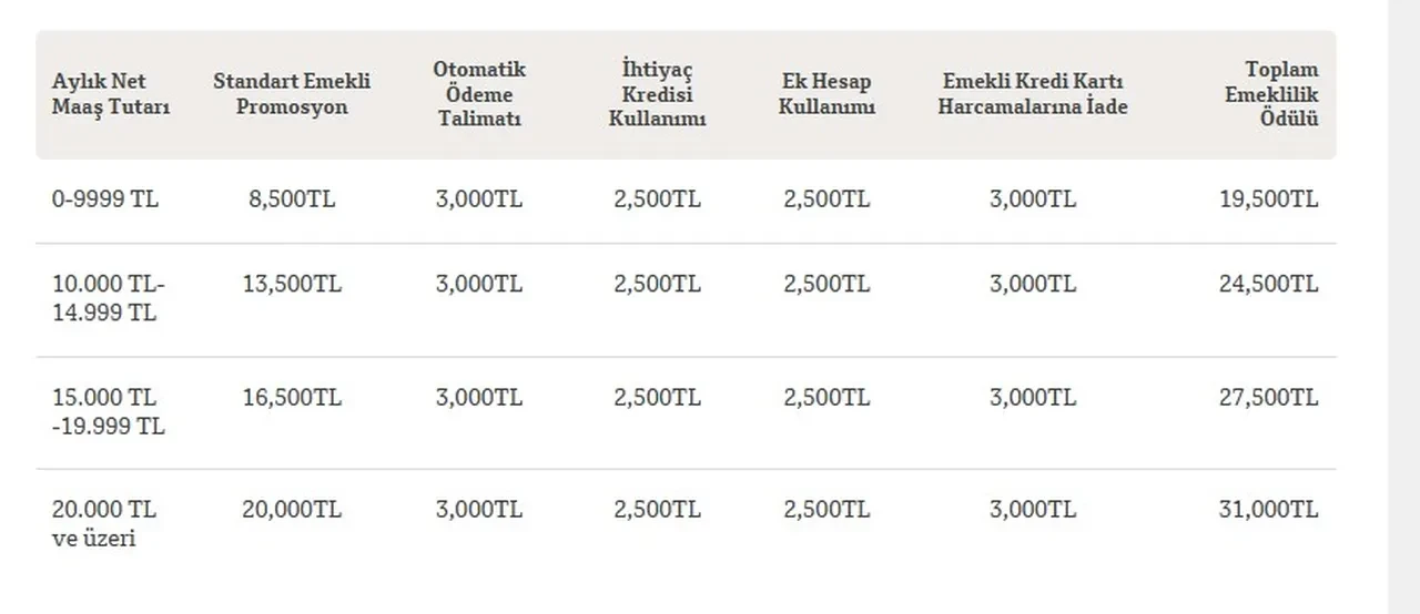 Yeni emekli banka promosyonları 2026 Ocak! En yüksek promosyon veren bankalar hangileri?