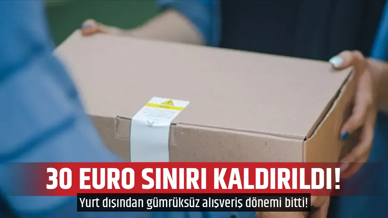 30 EURO SINIRI KALDIRILDI!