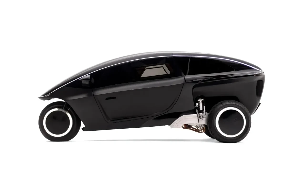 Geleneksel ulaşım araçlarına 'elveda' deyin! İşte yeni nesil üç tekerlekli, tek kişilik otomobil