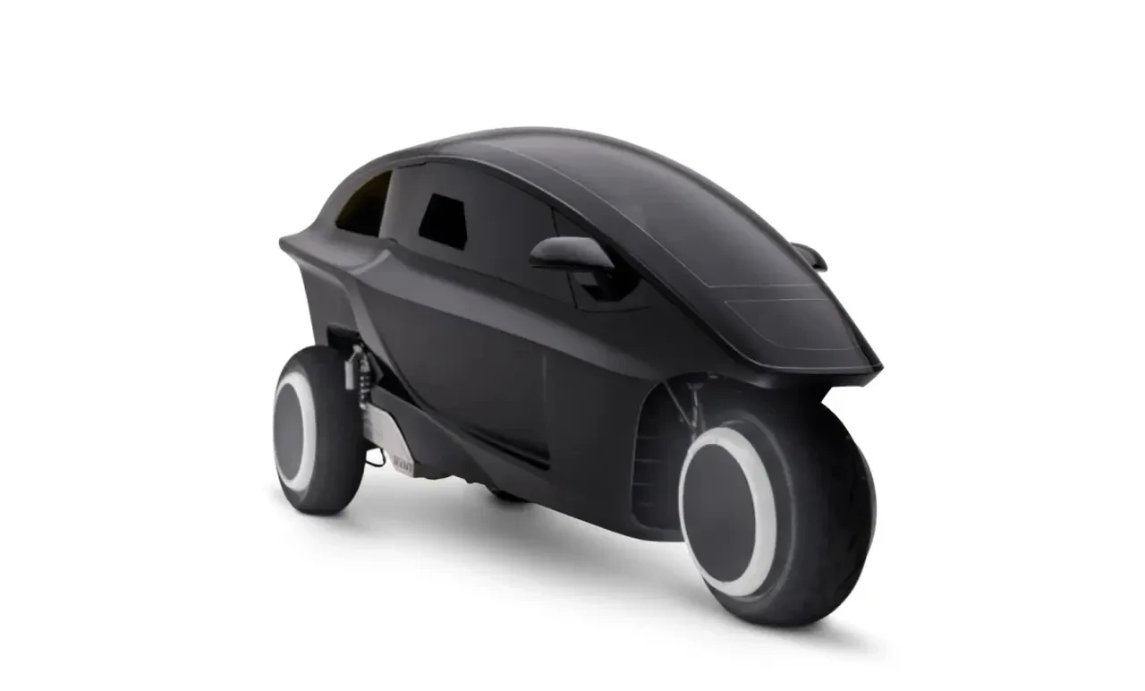 Geleneksel ulaşım araçlarına 'elveda' deyin! İşte yeni nesil üç tekerlekli, tek kişilik otomobil