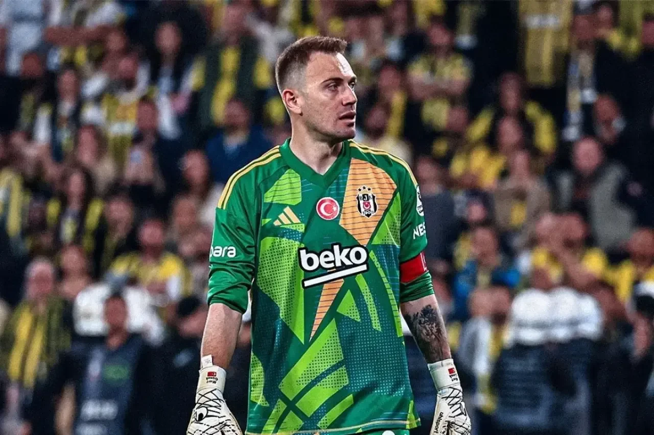 Mert Günok Beşiktaş taraftarına veda etti