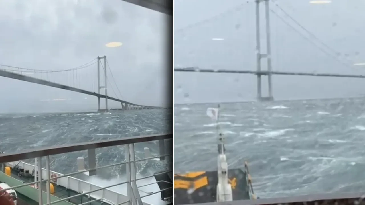 Yalova'dan yola çıkan feribot fırtınaya yakalandı! Çok sayıda kişi denizin ortasında mahsur kaldı 