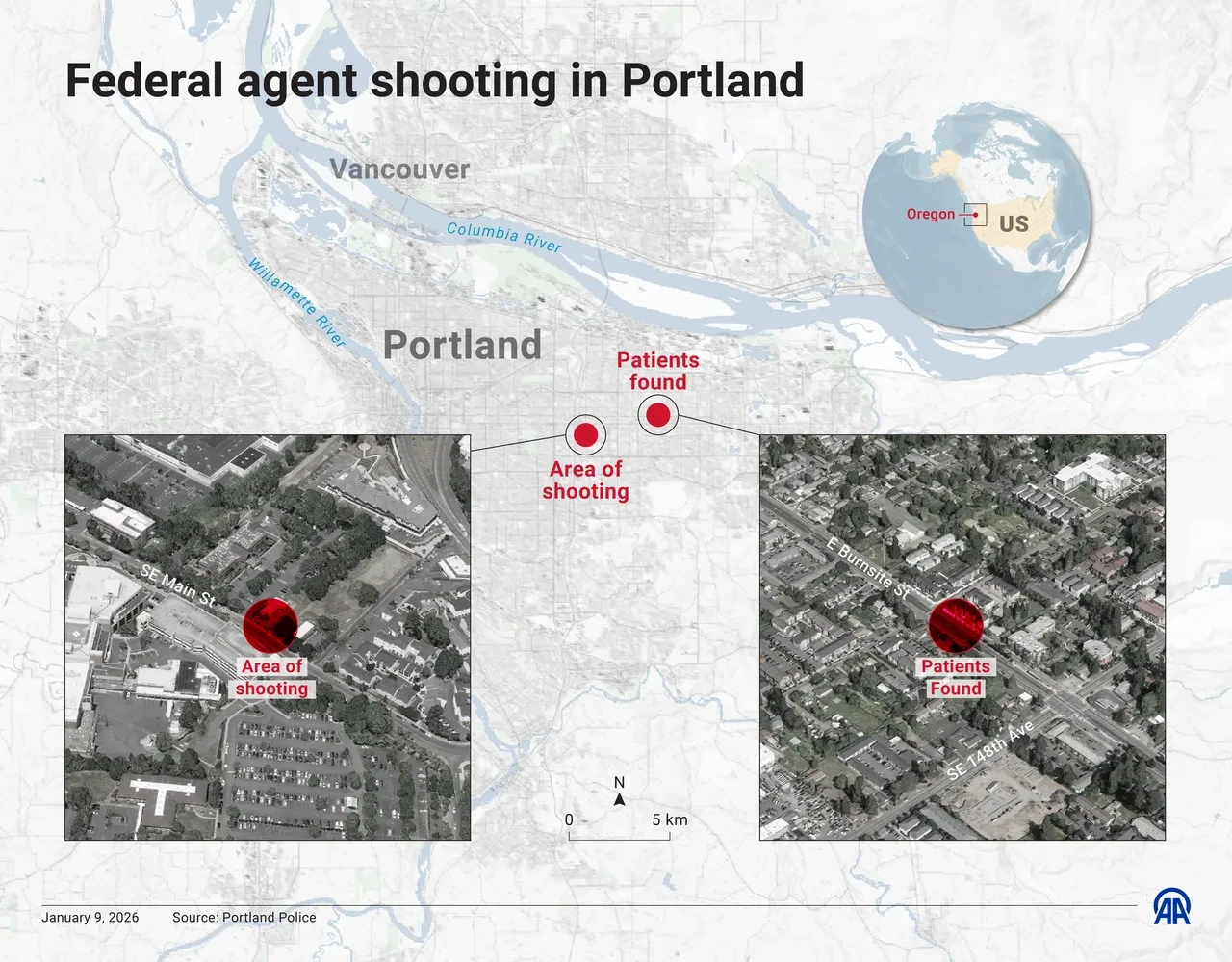 ABD'de federal ajanlar 2 kişiyi daha vurdu! Halk sokaklara çıktı: Defolun gidin!