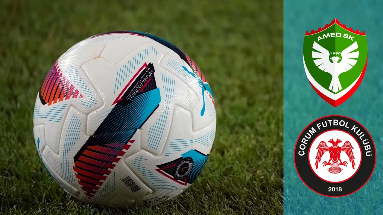 Amedspor Çorum FK CANLI nereden izlenir? Maç başlıyor