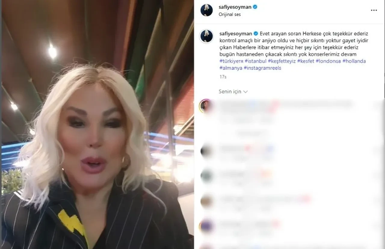 Faik Öztürk'ten üzen haber! Safiye Soyman son sağlık durumunu paylaştı 