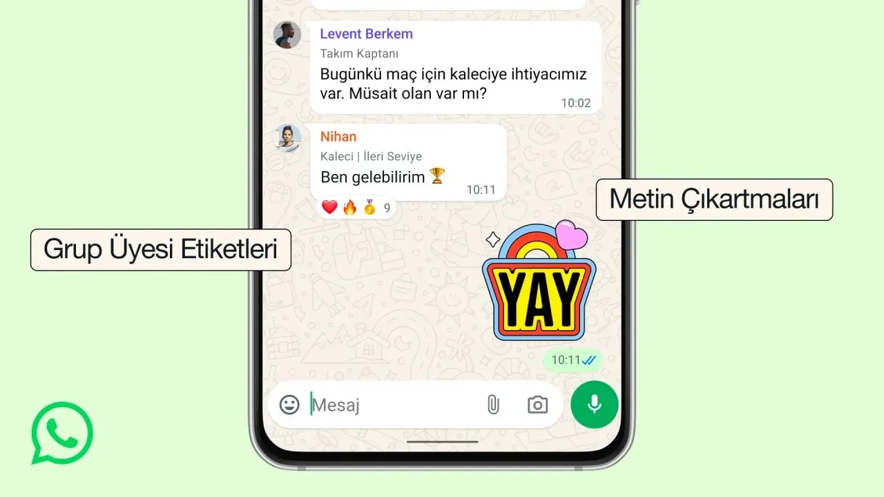 WhatsApp’tan grup sohbetlerine yeni özellik