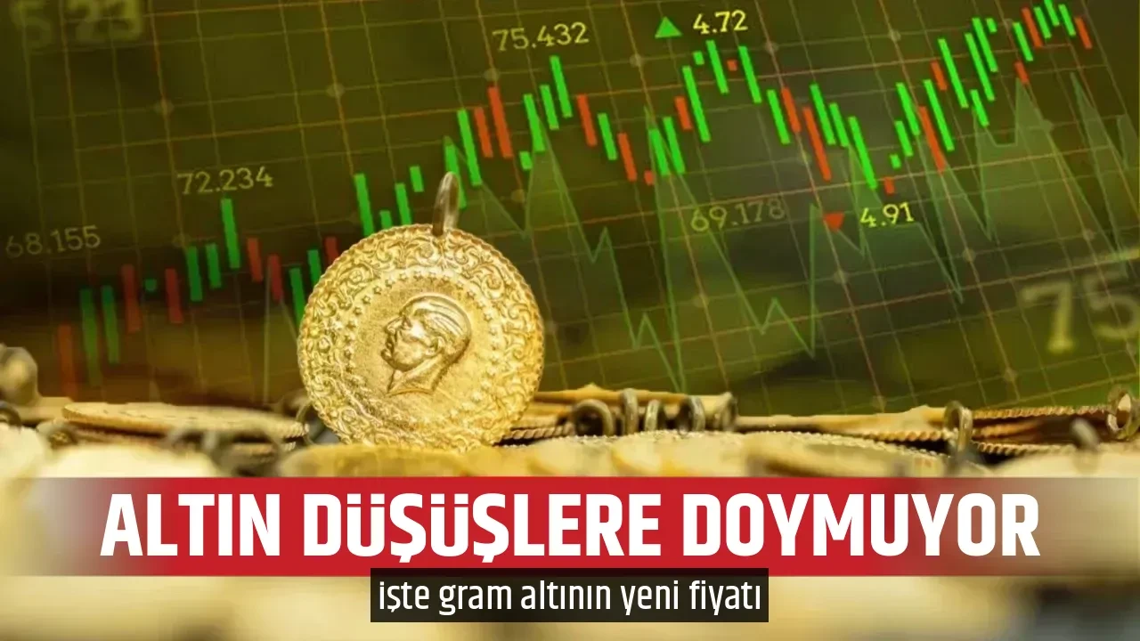 ALTIN DÜŞÜŞLERE DOYMUYOR